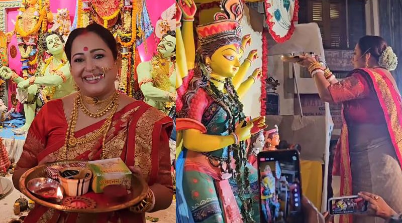 Durga Puja 2023: Aparajita adhya wishes Subho Bijaya| Sangbad Pratidin