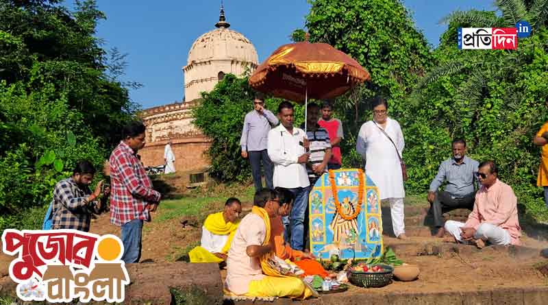 Gram Banglar Durga Puja 2023: Durga Puja started at Bankura, will continue for 18 days । Sangbad Pratidin