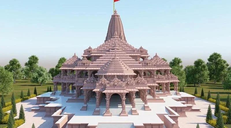 General Secretary of Shri Ram Janmabhoomi Teerth Kshetra shares picture of the sanctum sanctorum of Ram Mandir। Sangbad Pratidin