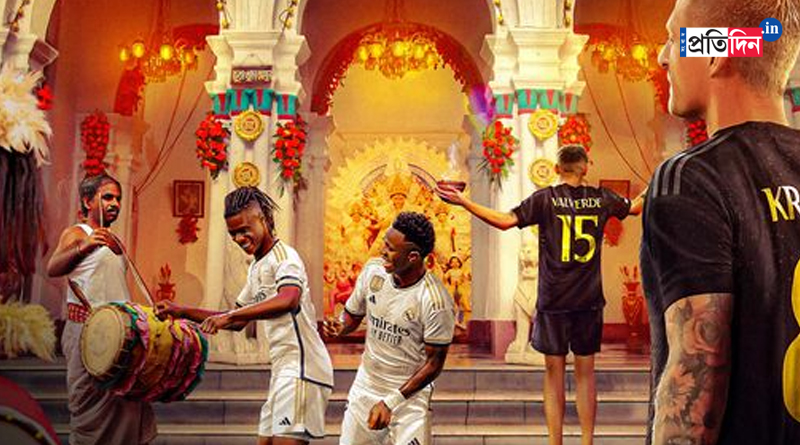 Real Madrid wishes everyone a very happy Durga Puja in Bengal । Sangbad Pratidin