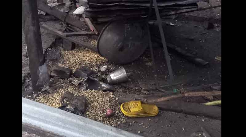 Couple injured in bomb blast inside shop in Narendrapur । Sangbad Pratidin