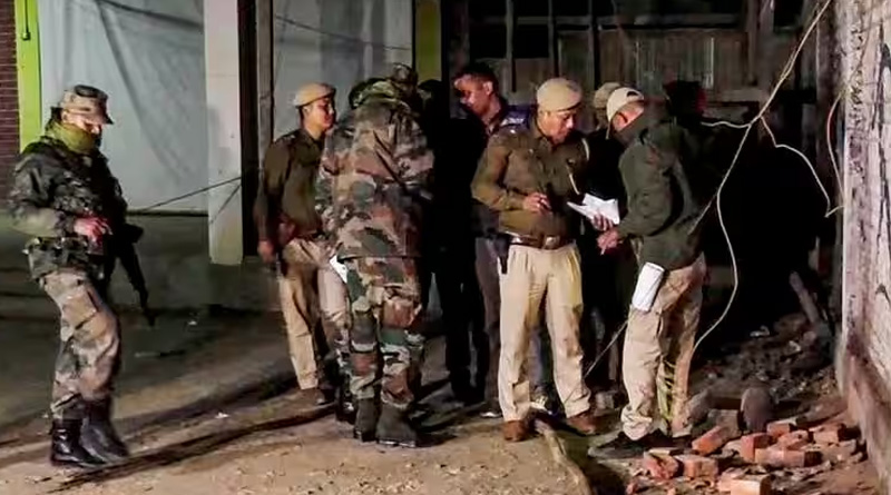 CRPF jawan injured after grenade attack in Manipur minister house, controversial video goes viral | Sangbad Pratidin