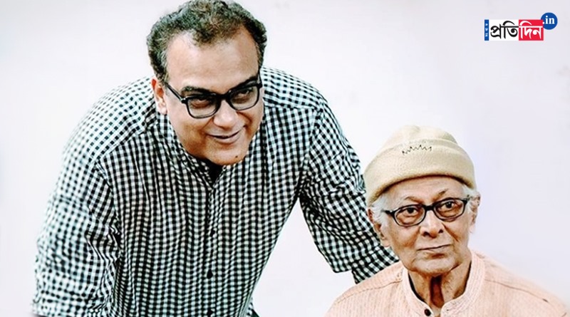 Actor Arun Mukherjee is not well, son Sujan Mukherjee shared video | Sangbad Pratidin