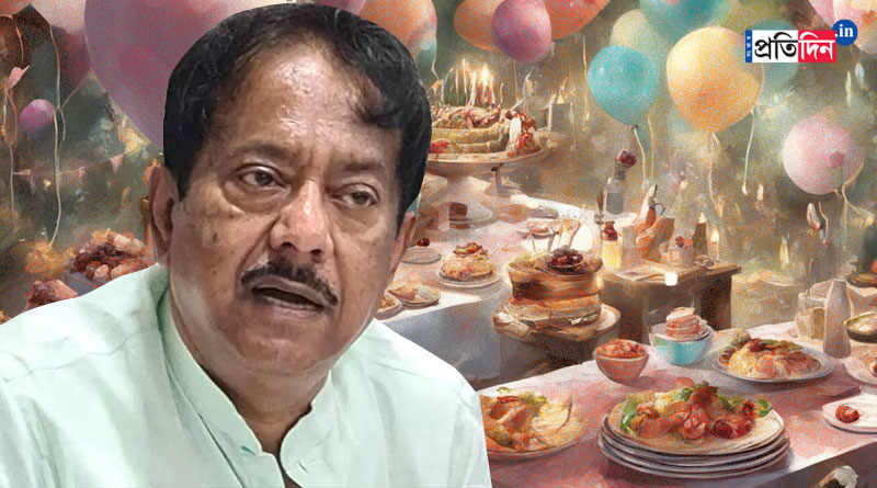 TMC leaders celebrates Jyotipriya Mallick's birthday । Sangbad Pratidin