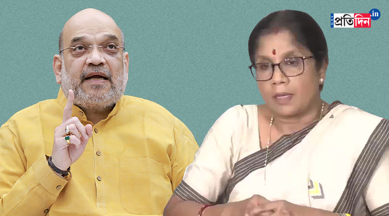 TMC denies Amit Shah's claims on due of Bengal | Sangbad Pratidin