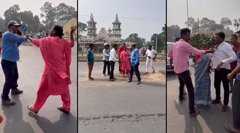 Civic volunteer allegedly attacked by TMC councillor in Kalyani । Sangbad Pratidin