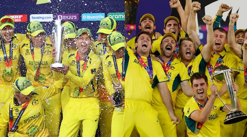 ICC World Cup 2023: Australia wins world cup title for third time in 2023 | Sangbad Pratidin