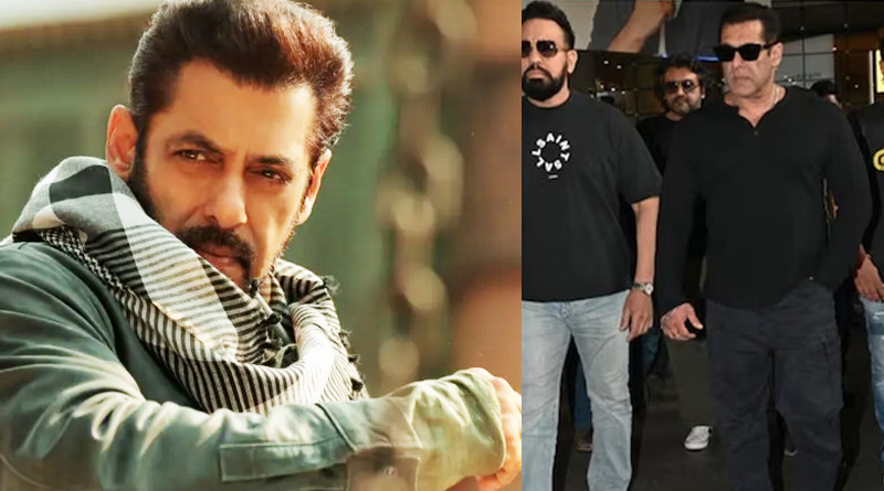 Salman Khan's bodyguards push fan as he gets closer, Viral video | Sangbad Pratidin