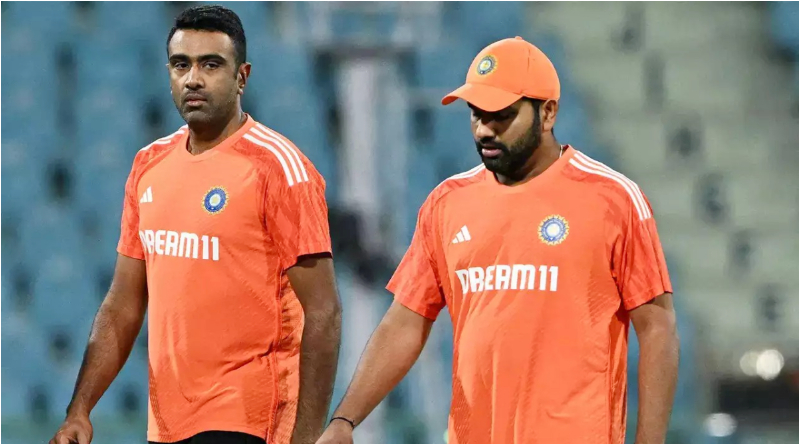 Rohit Sharma and Ravichandran Ashwin 