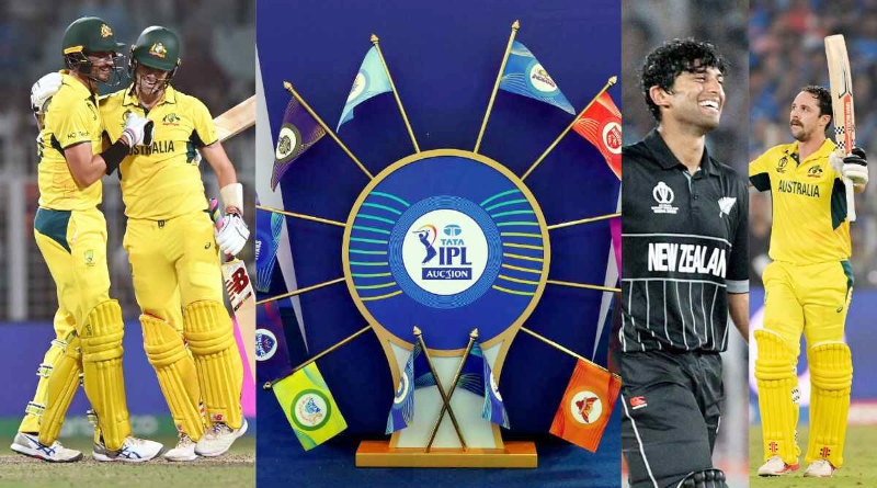 IPL 2024: Auction list of IPL 2024 announced. Travis Head, Pat Cummins lead 333 player list। Sangbad Pratidin