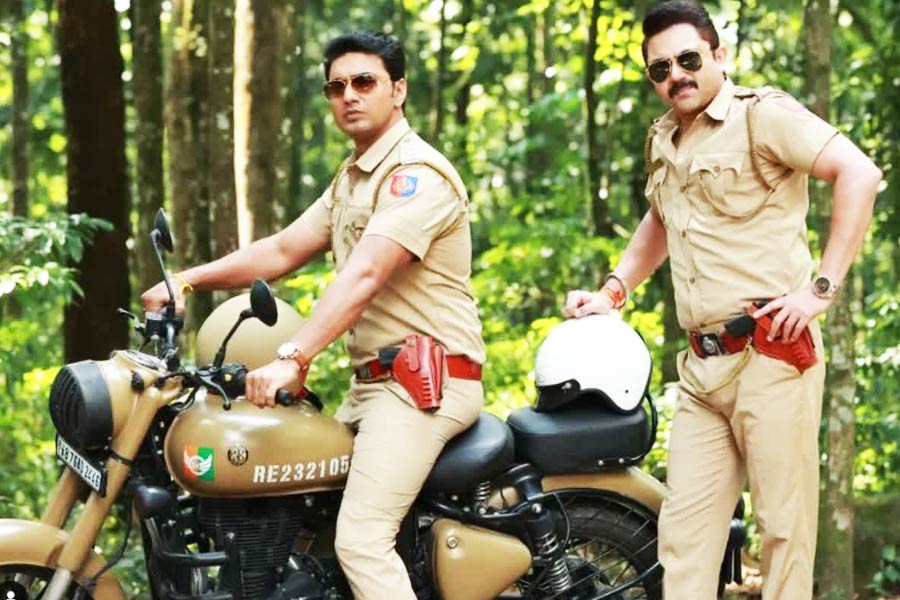Dev, Soham, Soumitrisha starrer Pradhan Film Review | Sangbad Pratidin