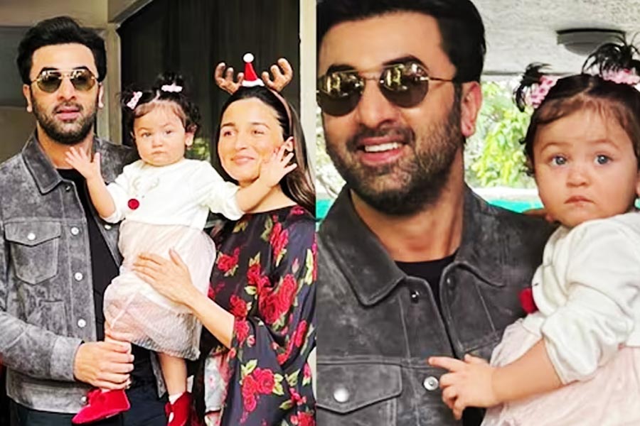 Ranbir Kapoor, Alia Bhatt reveal Raha's face at Kapoor's Christmas lunch | Sangbad Pratidin