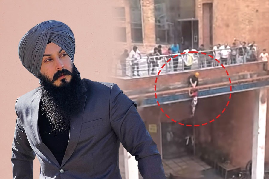 See how 'Animal' actor Manjot Singh saved a girl | Sangbad Pratidin