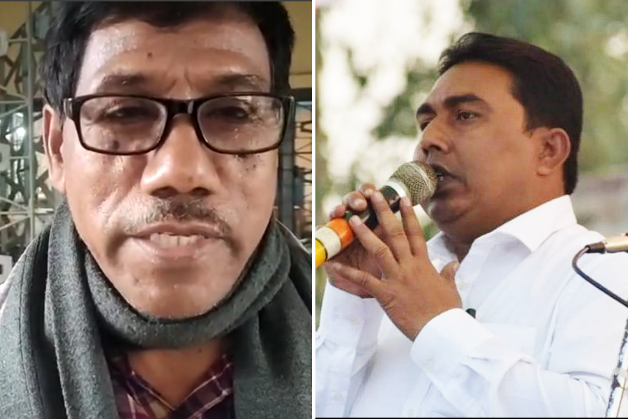 Former MLA Nirapad Sarkar claims Shahjahan Sheikh is in Sandeshkhali । Sangbad Pratidin
