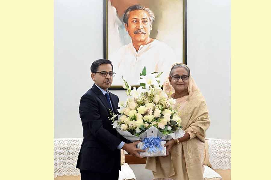 India congratulates Seikh Hasina on landslide victory। Sangbad Pratidin