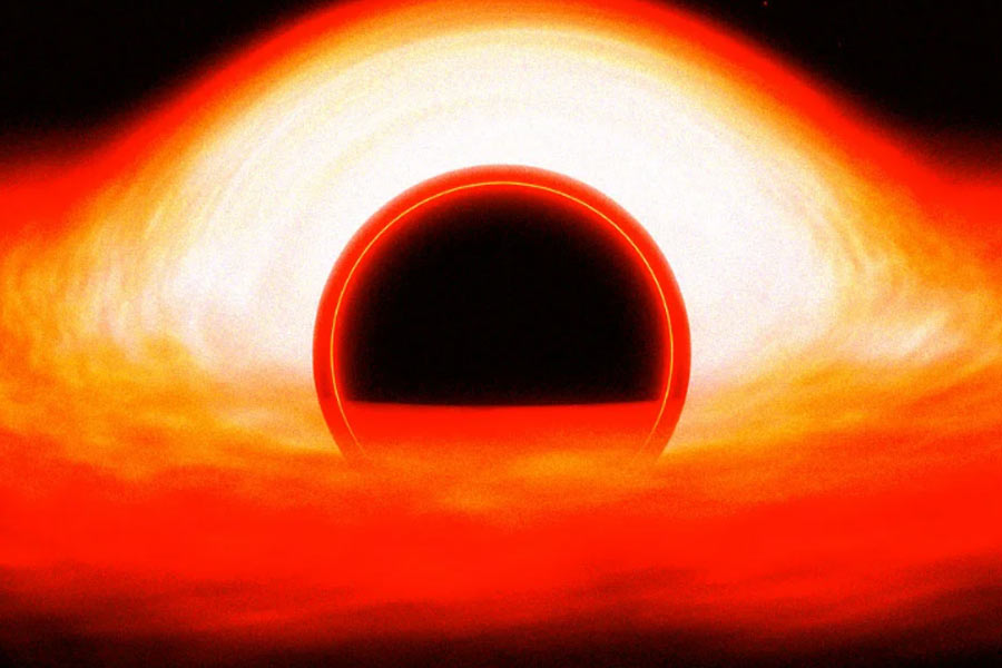 James Webb Space Telescope used to discover extremely red supermassive black hole। Sangbad Pratidin