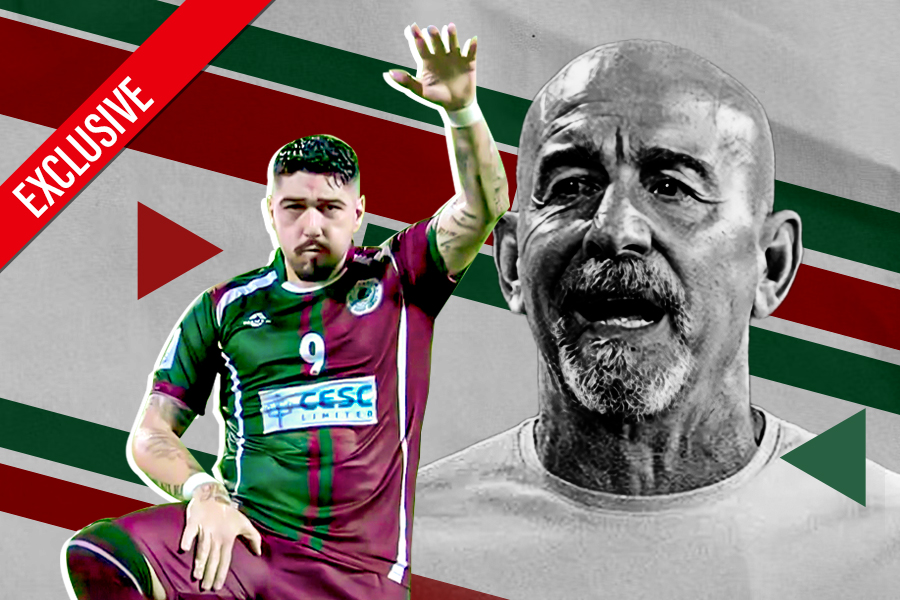 Exclusive interview of Mohun Bagan coach Antonio Lopez Habas and Dimitri Petratos । Sangbad Pratidin
