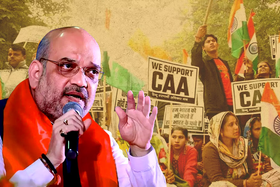 Amit Shah says CAA will be implemented before Lok Sabha elections । Sangbad Pratidin