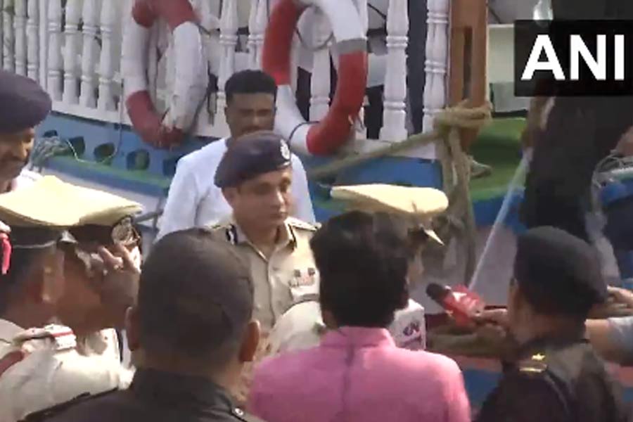 West Bengal DGP Rajeev Kumar reaches Sandeshkhali to Dhamakhali । Sangbad Pratidin