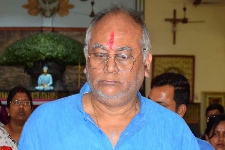 Minister Chandranath Sinha surrender in ED court