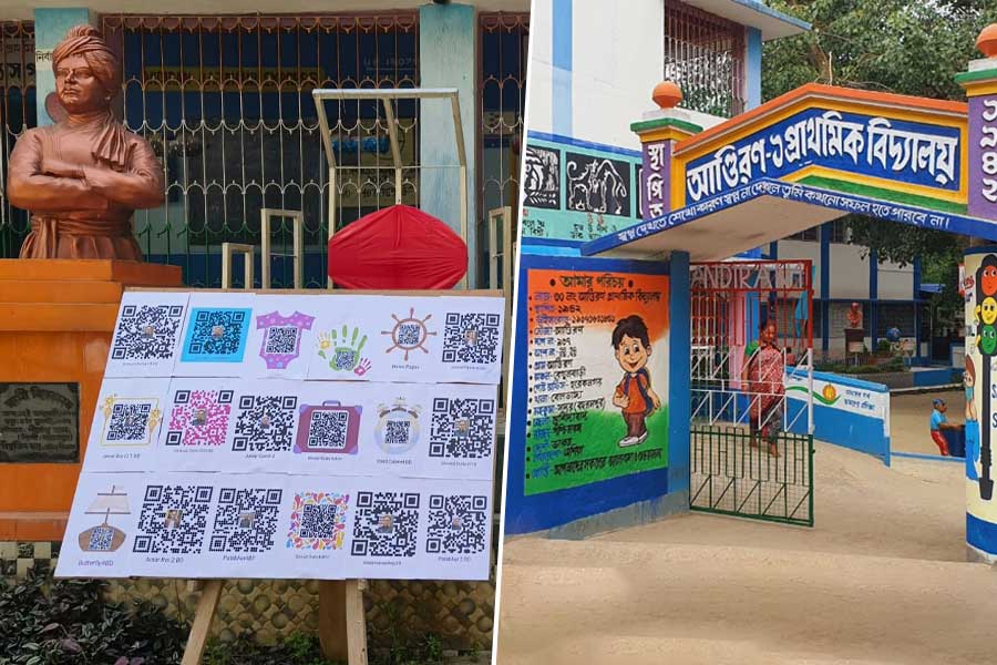 Murshidabad school history will be available in QR code