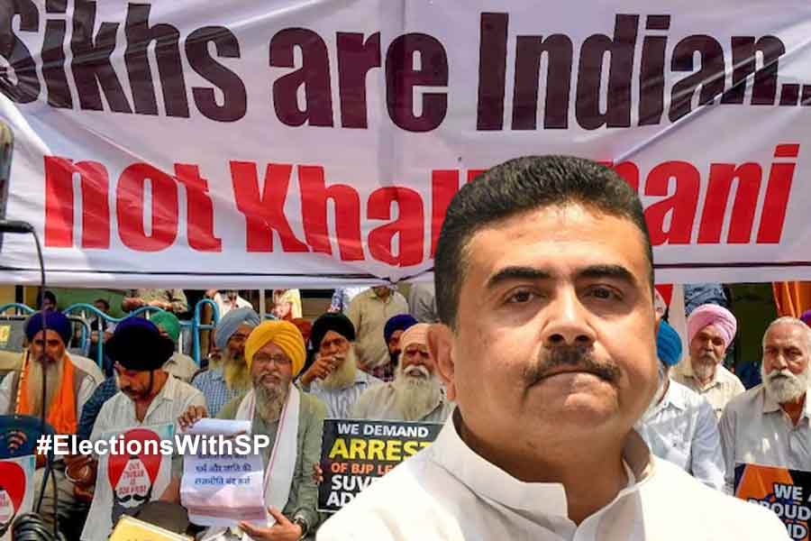 Sikh organization write a letter to election commission against Suvendu Adhikari's Khalistani remark