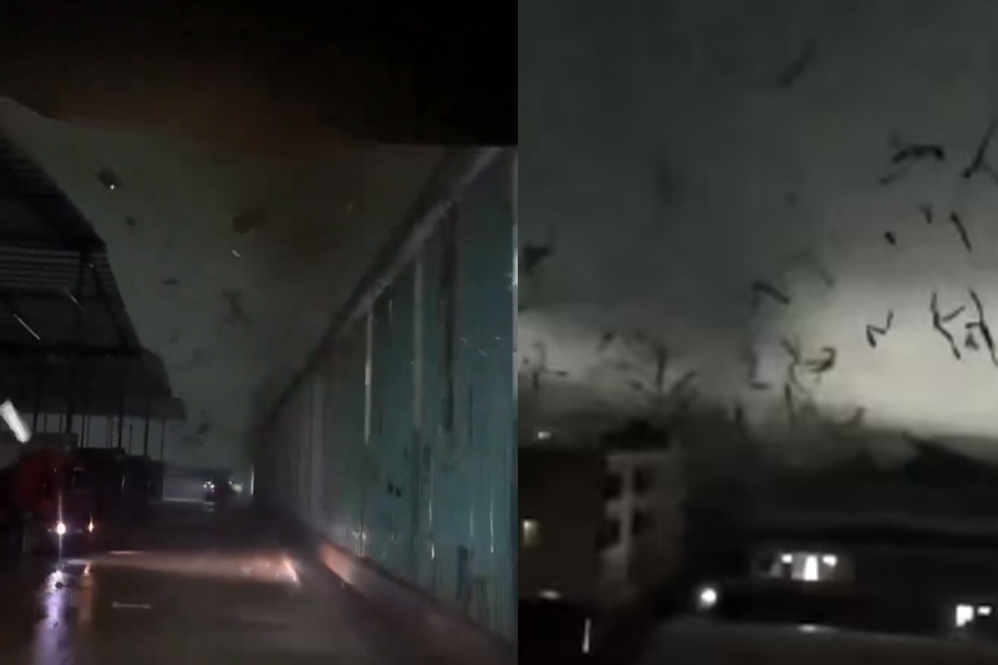 Tornado strikes China's Guangzhou