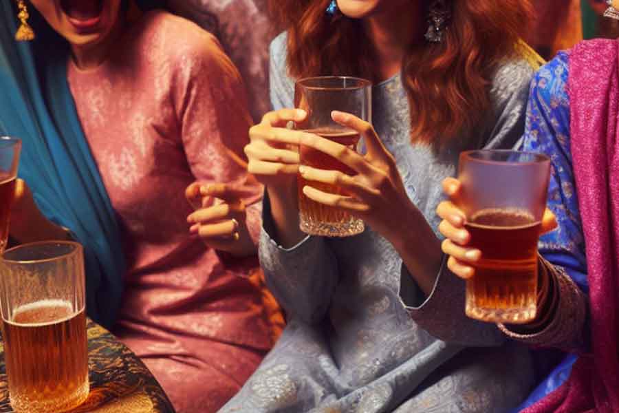 Bangladesh women got drunk, removed dress, stirs controversy