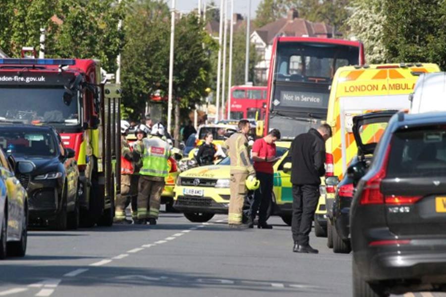 London: Man with sword allegedly attacks people