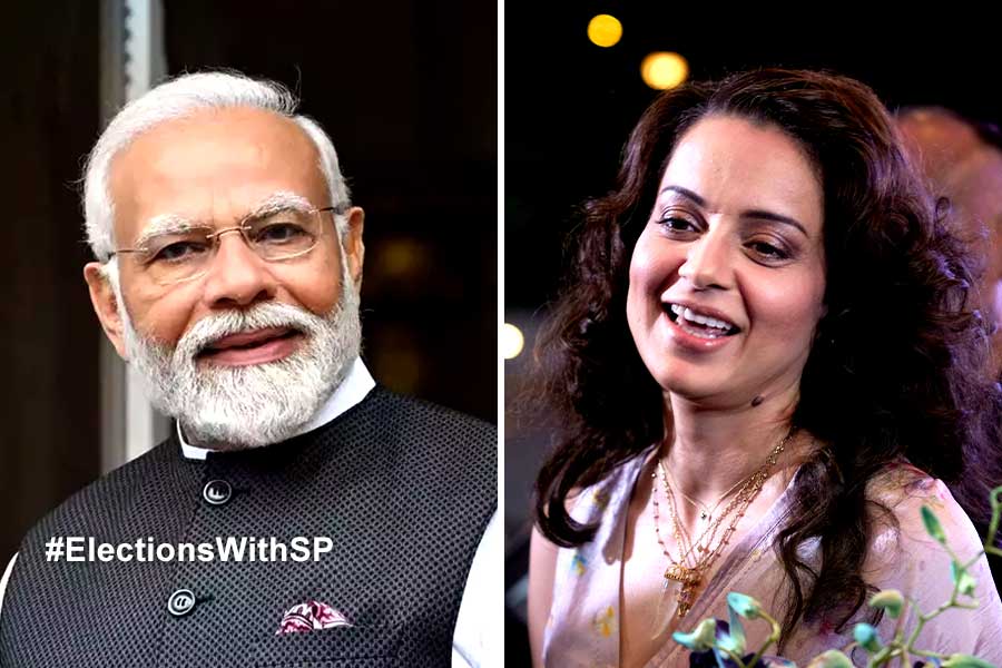 BJP candidate Kangana Ranaut praises PM Modi as part of Lord Ram
