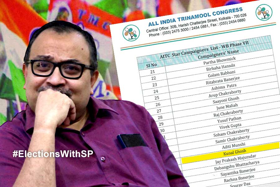 Kunal Ghosh is back as star campaigner of TMC