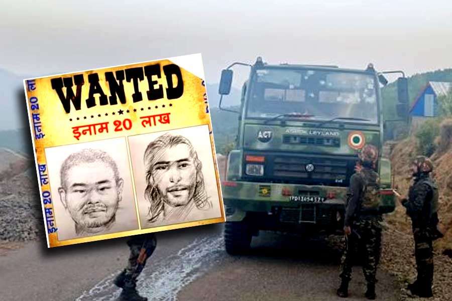 Poonch attack, Army releases sketch of two Pakistani terrorists