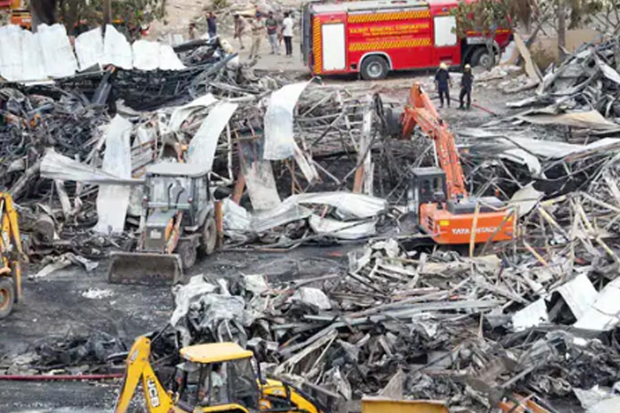 Rajkot gaming zone running without fire license
