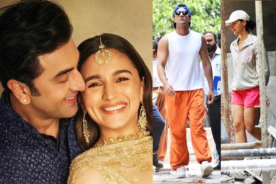 Ranbir Kapoor-Alia Bhatt visit construction site of new home, to shift in Diwali
