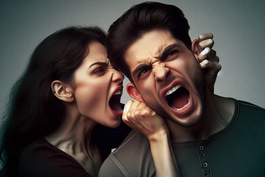Bangladesh: Woman bit husband's ear during heated argument