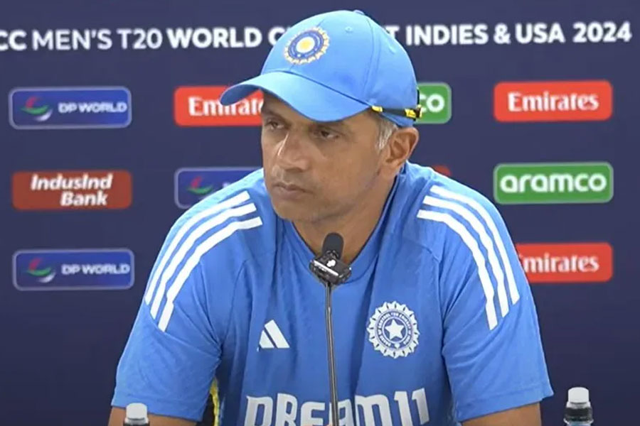 T20 World Cup 2024: India Cricket Team coach Rahul Dravid angry in press conference