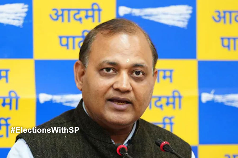 AAP candidate Somnath Bharti claims, he will shave his head if Modi becomes PM again