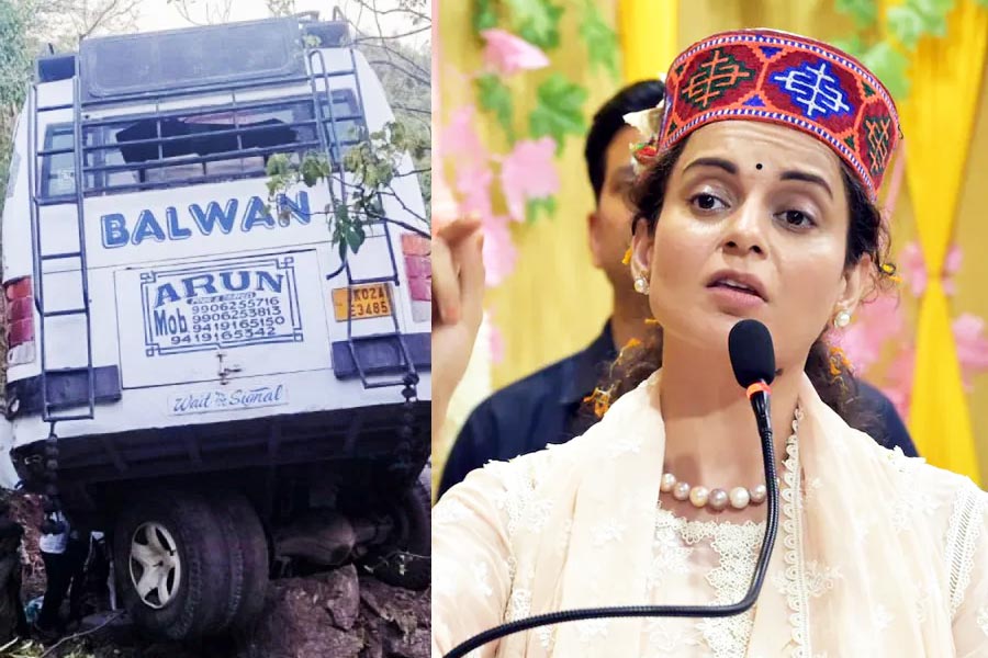 Kangana Ranaut, Anupam Kher Pray for Victims As Bus Falls Into Gorge in J&K's Reasi