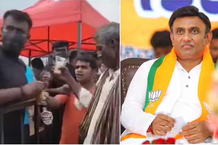 Karnataka BJP MP's 'free liquor' event to celebrate LS poll win