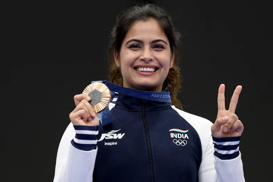 Paris Olympics 2024: Manu Bhaker reacts after winning bronze