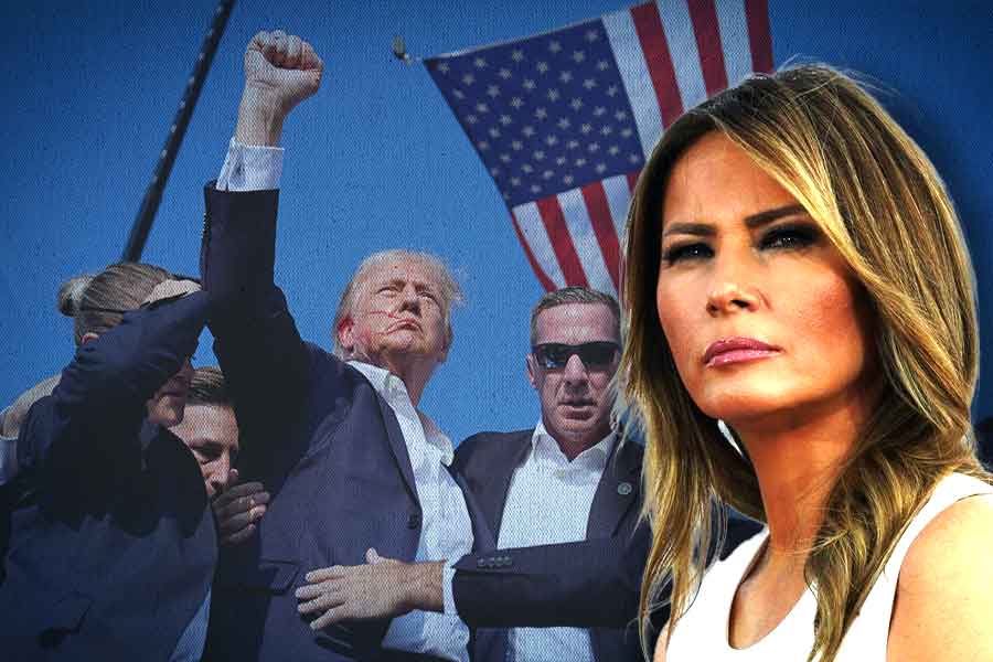 Donald Trump's wife Melania Trump reacted to shooting