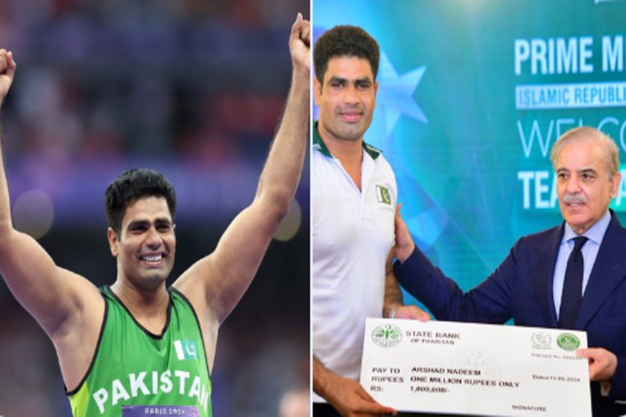 Pakistan PM trolled for 'hogging credit' for Arshad Nadeem's Olympic Gold