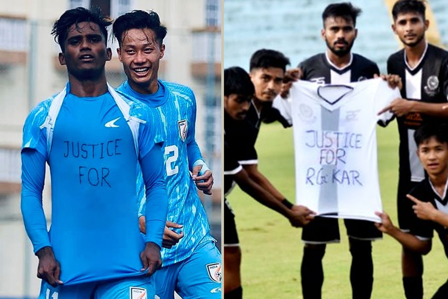 RG Kar Protest: India Under-20 footballer Monirul Molla and Mohammedan footballers expressed solidarity in RG Kar incident
