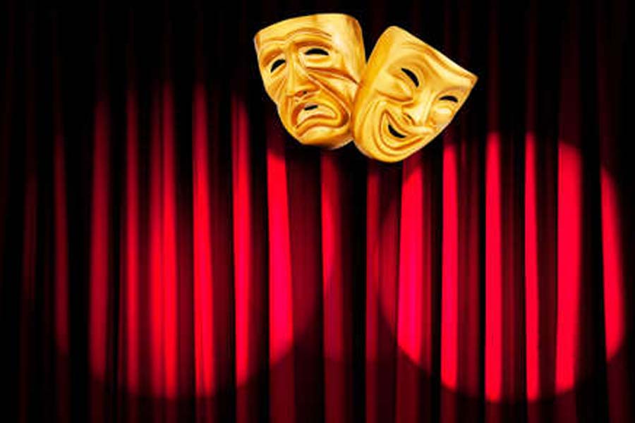 central government stopped the-grant to the Some theater troupe of bengal