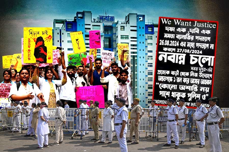 Nabanna Abhijan: Police detained two BJP leaders