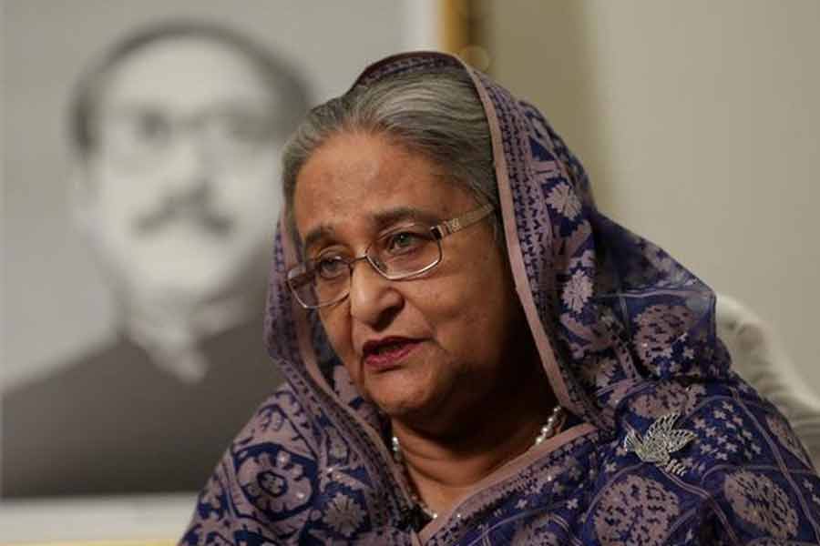 Sheikh Hasina makes first statement after ouster