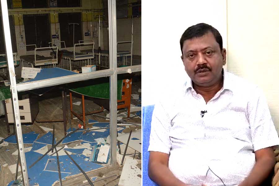 R G Kar Medical College and Hospital: Partha Bhowmick alleges that BJP and CPM are behind the RG attack