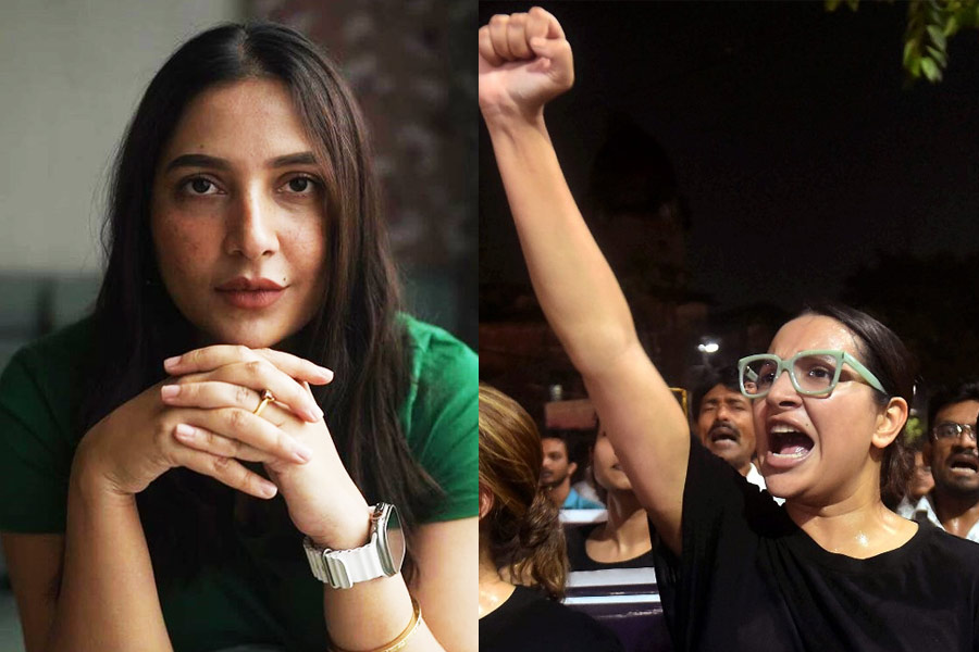 RG Kar Protest: Subhashree Ganguly on RG Kar Incident, netizen points out to Raj Chakraborty
