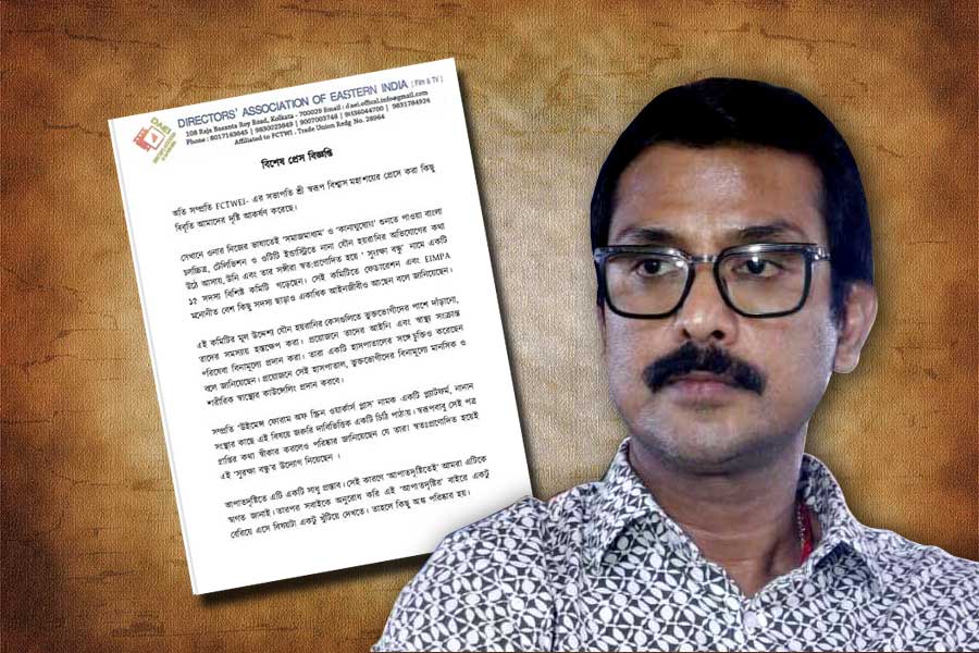 Tollywood: Directors' association reacts to Swarup Biswas's casting couch remarks