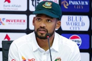 Najmul Hossain Shanto has stepped down as Test Captain after Bangladesh defeat against Sri Lanka